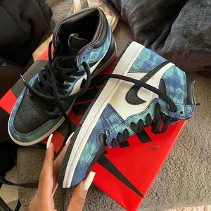 Women’s Tie-dye air Jordan 1 high!